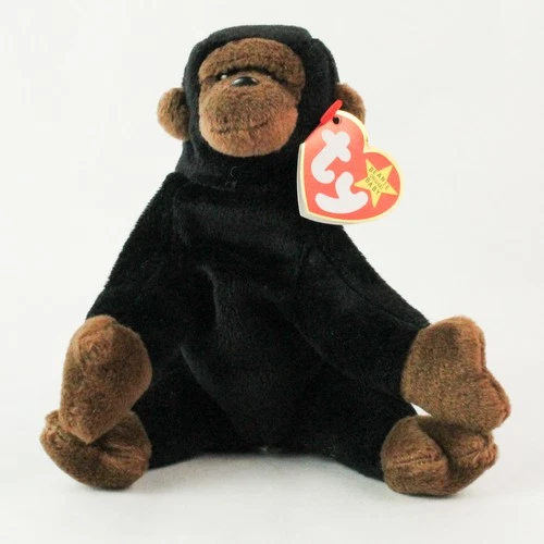 Vintage TY Beanie Baby Congo Gorilla 1996 Style #4160 with Tags