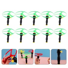 10 Pcs Plastic Creative Flying Saucer Toy Kids Flying Disc Sports Game