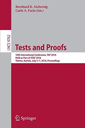 Springer Tests And Proofs - Image 2