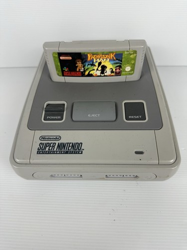 Nintendo Super NES PAL SNES Gaming Console Prehistorik Man Game And Control - 第 2/16 張圖片