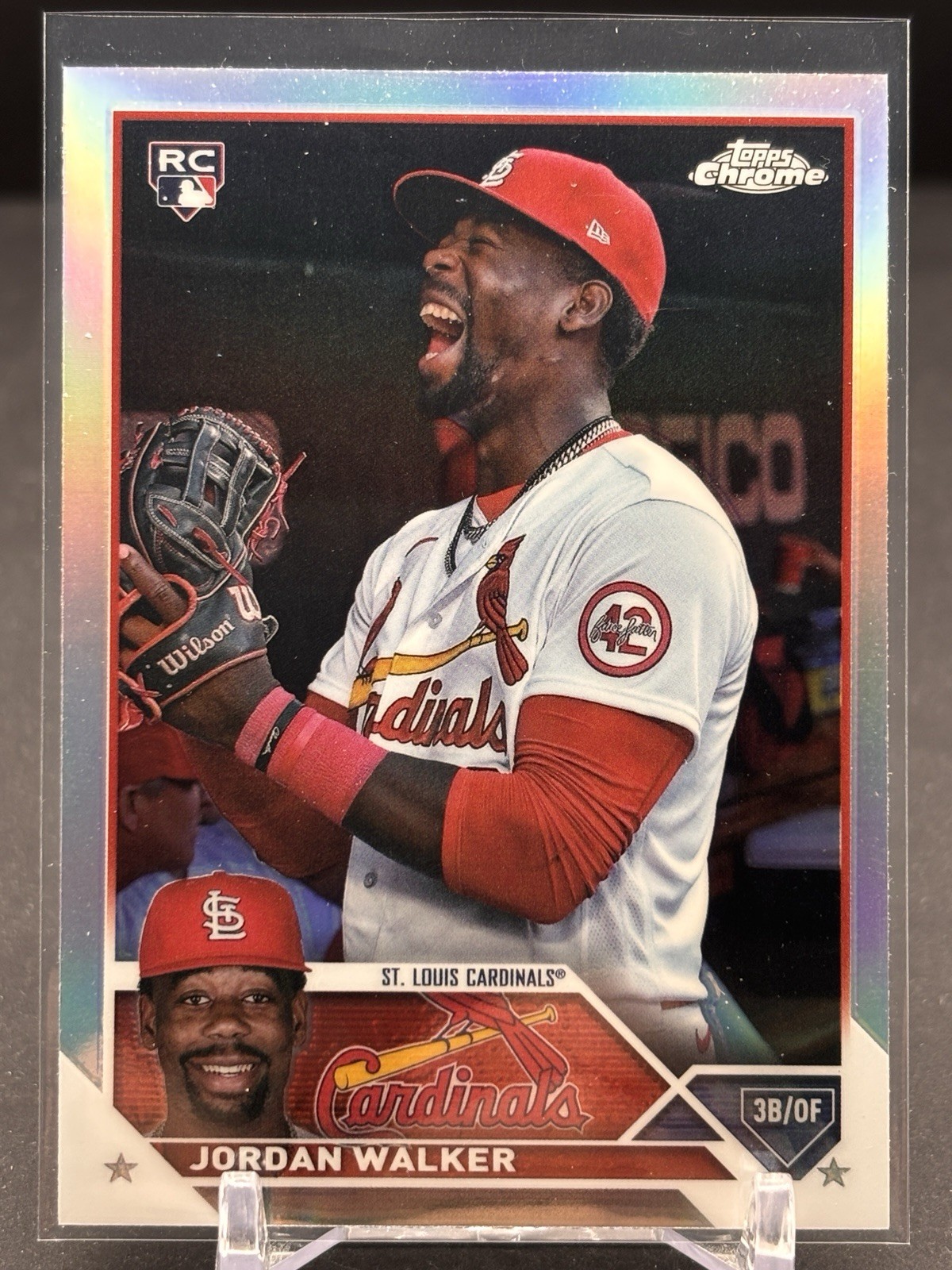 2023 Topps Chrome Update Jordan Walker Rookie RC Image Variation SP #USC150