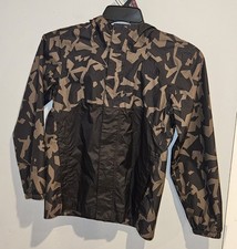 The North Face Outdoor Camo Zipper Poly/Nylon Rain Jacket Boys Size M 10/12