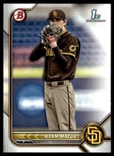 Adam Mazur 2022 Bowman Draft #BD4 San Diego Padres 28772 Baseball Card
