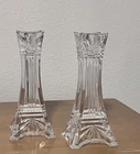 Vintage Waterford Crystal Marquis Odyssey 7" Candlesticks Pair of 2