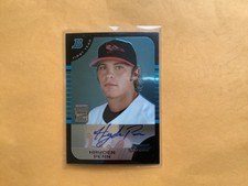 HAYDEN PENN Orioles 2005 Bowman Chrome First Year Rookie Card RC AUTO #348. rookie card picture