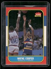 1986-87 Fleer - Wayne Cooper #18
