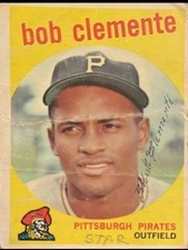 Roberto Clemente Back with Topps 9