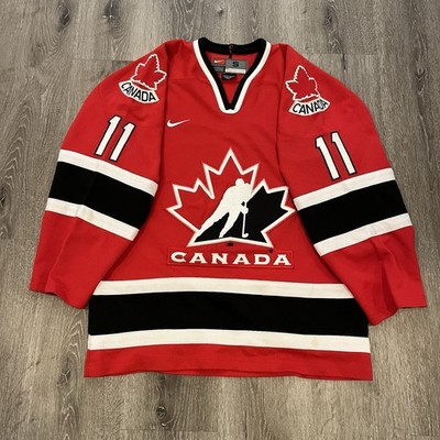 Owen Nolan Team Canada Nike Hockey Sewn Jersey Size Men s Small