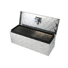 Heavy Duty Aluminium Toolbox Lockable Diamond Plate For Trailer Truck Pickup