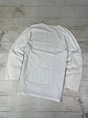 Vivienne Westwood Big Logo Long Sleeve T-Shirt Men Size 2XL White