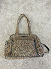 NWT Vera Bradley Stroll Around Baby Bag Zebra Quilted Diaper Tote Changing Pad