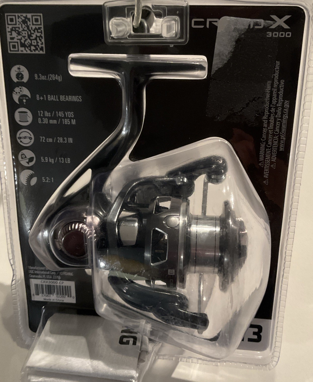 13 Fishing  Creed X Spinning Reel - X3000 New