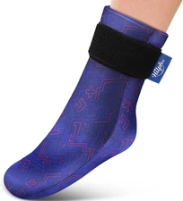 Full Foot Ice Pack Gel Sock for Hot & Cold Therapy - Reusable Cooling Sock fo...