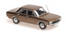 Audi 100 1969 1:43 Brown Metallic Diecast Model Car | Minichamps