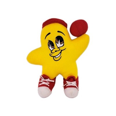 Its All Greek To Me Star Plush Stuffed Animal Yellow Red Hat Shoes Cute Toy