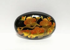 δ Lacquered gold lacquer Japanese accessory Obi clasp δ