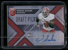 TEGRAY SCALES 2018 Panini Elite Draft Picks Rookie Auto Autograph #278