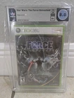 Star Wars Force Unleashed Xbox 360 New Sealed Graded WATA 8.0 A+