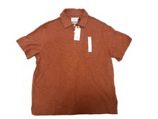 Goodfellow Men's Polo 2XL Red Short Sleeves