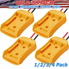 Power Connector DIY Battery Adapter Holder Dock For DeWalt 18V/20V Max Battery