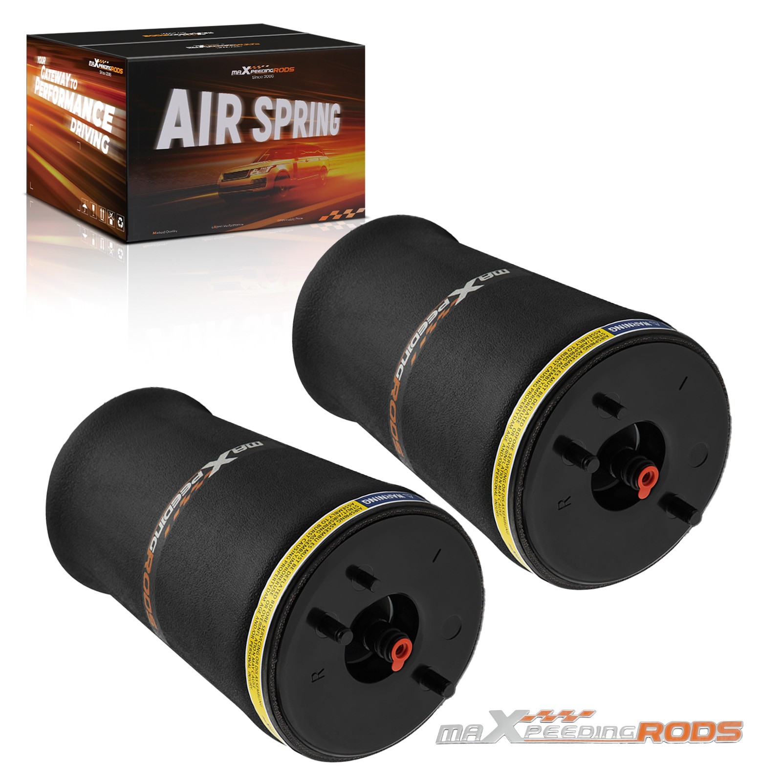 2X Air Ride Suspension Spring Bag Bellows For Bmw 5 Series E39 Touring Rear New - Image 2
