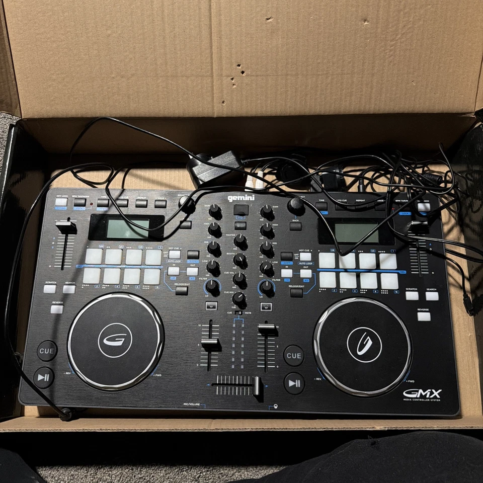 Gemini Sound DJ GMX Professional 2 Channel Media Dual Controller - Image 2 of 4