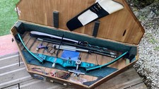 Gant De Tir à L'arc Vintage Hoyt - Taille M - En Cuir - Neuf De Stock (NOS)