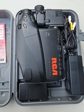 RCA VHS Camcorder CC850 w/Case, Cables, Strap, Manual, Battery  Charger VG