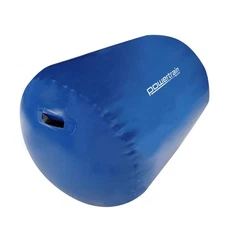 NNEDSZ Sports Inflatable Gymnastics Air Barrel Exercise Roller 120 x 75cm - Blue
