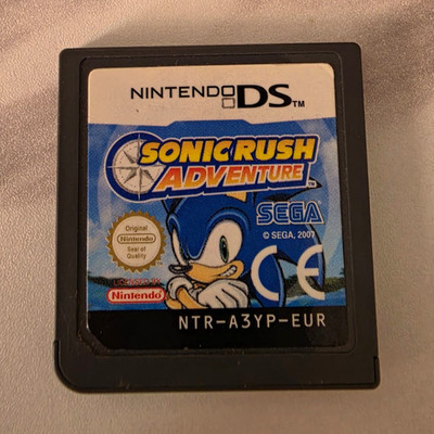 SEGA Sonic Rush Adventure Nintendo DS PAL EUR 2007 NTR-A3YP-EUR