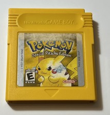 Pokemon Yellow Version Special Pikachu Edition (Nintendo Game Boy, 1999) No Save