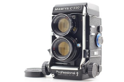 Pro F Blue Dot [Near Mint] Mamiya C330 TLR + Sekor DS 105mm F3.5 aus JAPAN