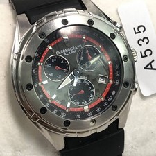 Marlboro Citizen Limited Edition Chronograph Alarm 2005B Watch Rare Working