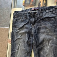 Girls Denim Jeans Wallflower Size 15