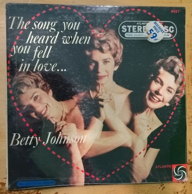 Betty Johnson The Song You Heard When You Fell In Love... 1958 Mint/Sealed Vinyl