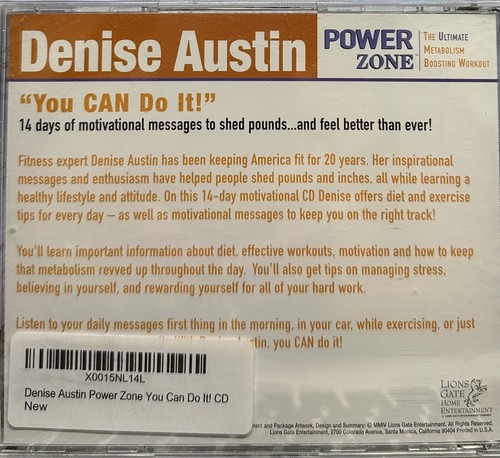 Denise Austin Power Zone CD - Picture 3 of 3