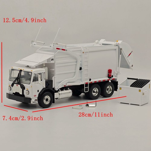 1/34 FIRST PETERBILT MODEL 520 WITH WITTKE REFUSE TRUCK 10-4193 DIECAST - Picture 6 of 12