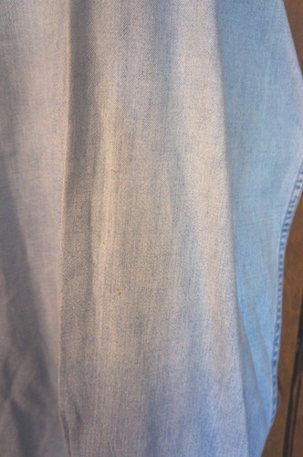 MEN'S GAP "DENIM BASICS" LIGHT WASH DENIM SHIRT - Picture 5 of 5