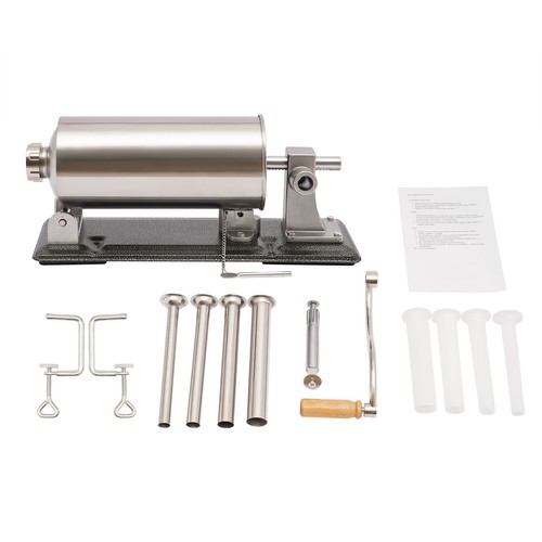 4L  Meat Sausage Stuffer Maker Commercial Home Filler Horizontal - Bild 4 von 19