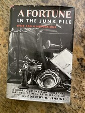 Dorothy H Jenkins FORTUNE IN THE JUNK PILE  1st Ed 26th printing DIY antiques