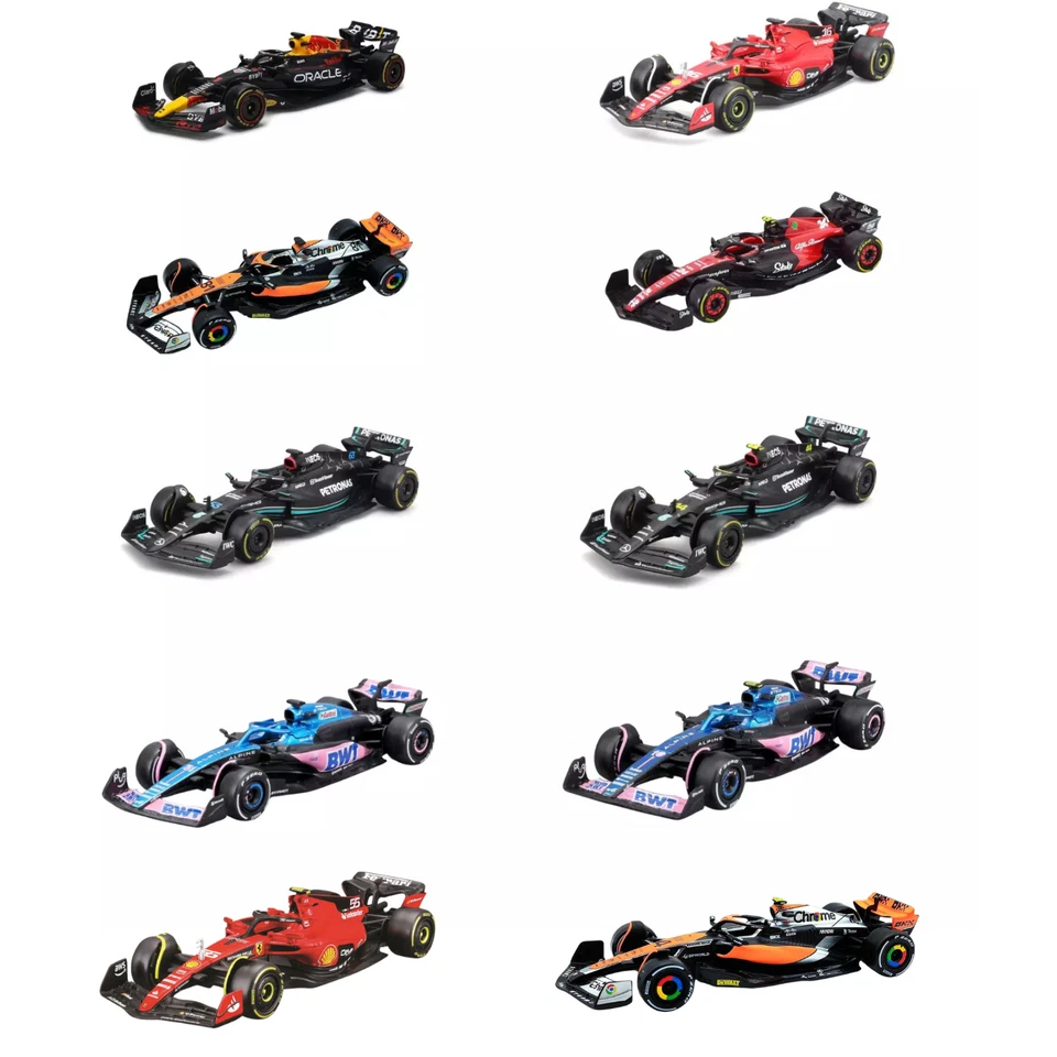 1:43 Bburago Formula 1 Model Cars