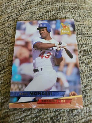 Raul Mondesi 1993 Fleer Ultra Rookie Baseball Card #402 Los