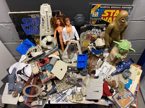 Vintage Star Wars Kenner Parts & Accessories 1978-1985 ESB ROTJ POTF Micro 12" +