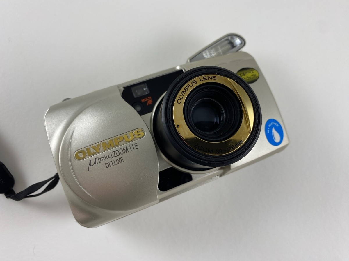 OLYMPUS μ[mju:] ZOOM 115 DELUXE Near Mint] OLYMPUS μ [mju:] ZOOM 115 DELUXE Compact Film