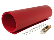 SAM Red Poly Snow Plow Shield