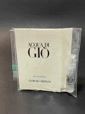 GIORGIO ARMANI “ACQUA DI GIO” MENS : EAU DE PARFUM SAMPLE NEW Vial