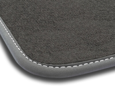 CI13-3 1stk Autoteppich Velour Premium Mattes Weiß für Toyota Aygo I 2005-2014 a