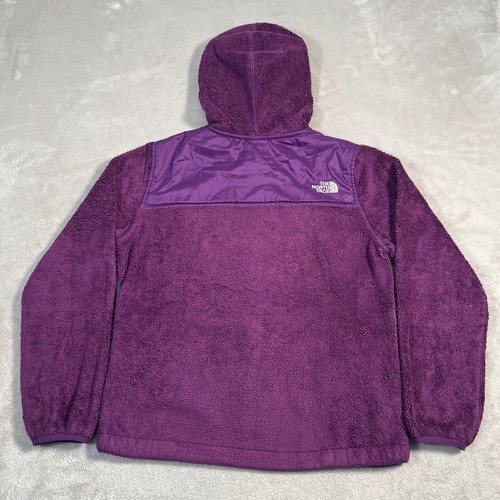 The North Face Sweater Girls Large Purple Fleece Full Zip Hoodie Casual Active - Picture 6 of 15