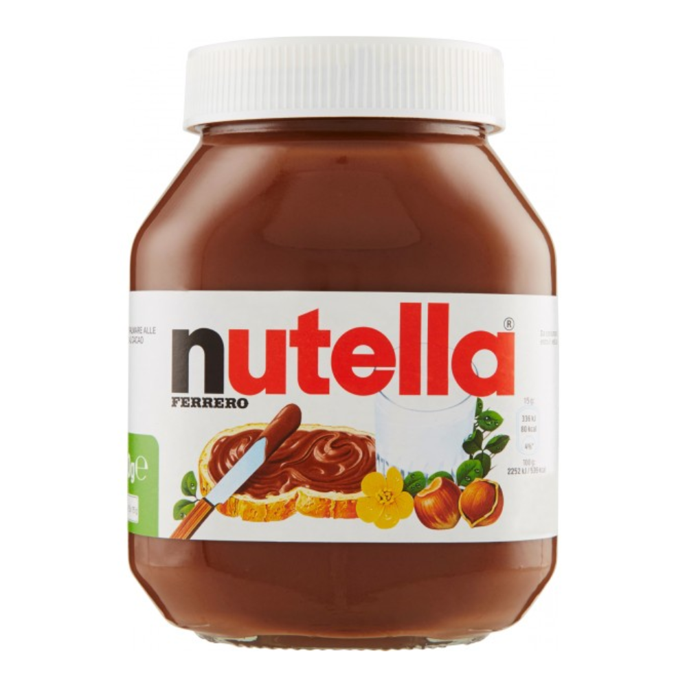 Ferrero Nutella Crema Spalmabile Alle Nocciole E Al Cacao Vasetto da 800 Grammi