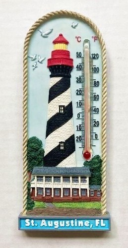 Keramik St. Augustinus (FL) Leuchtturmthermometer